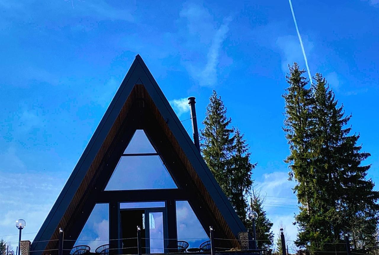 Nordik Cabin - Aframe With 2 Bedrooms Mărişel Exteriér fotografie