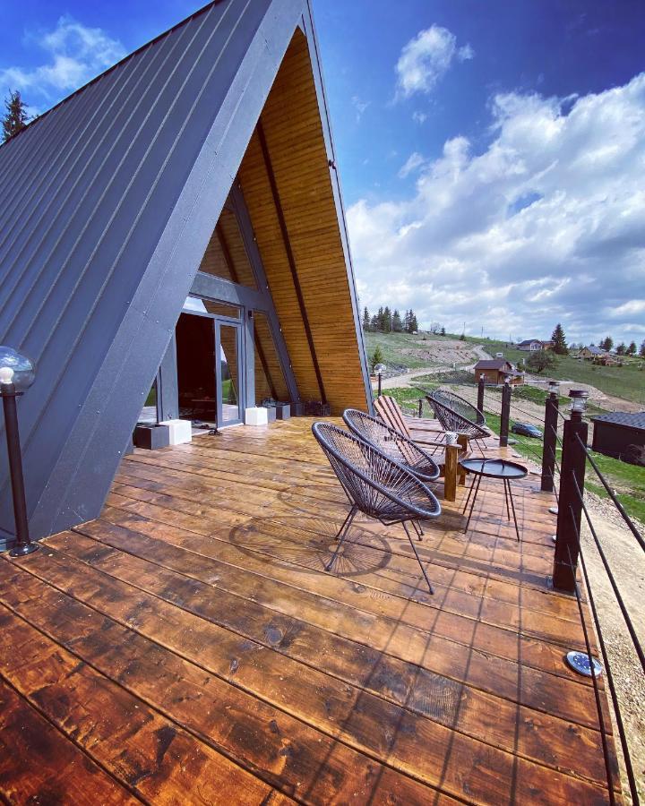 Nordik Cabin - Aframe With 2 Bedrooms Mărişel Exteriér fotografie