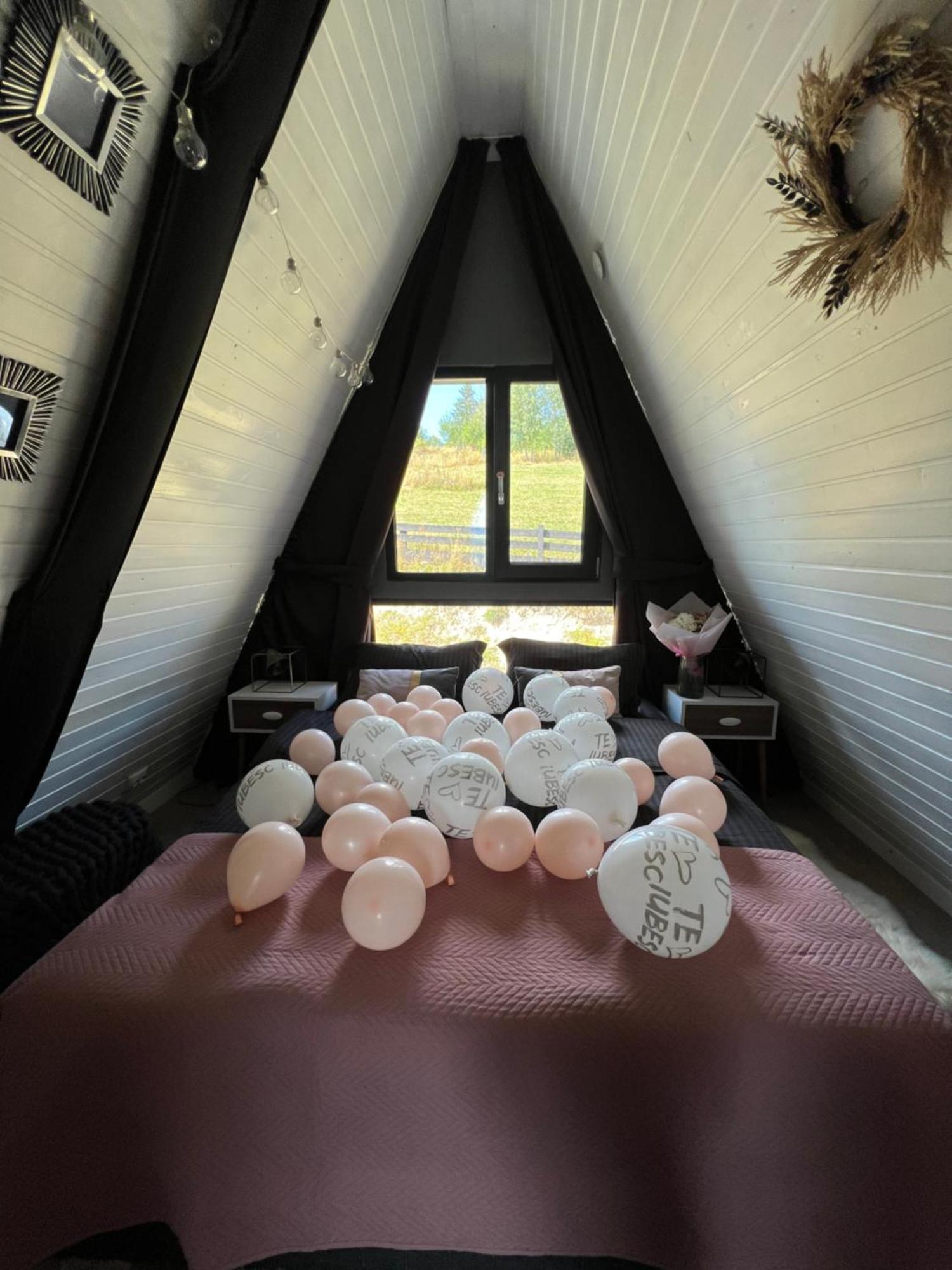 Nordik Cabin - Aframe With 2 Bedrooms Mărişel Exteriér fotografie